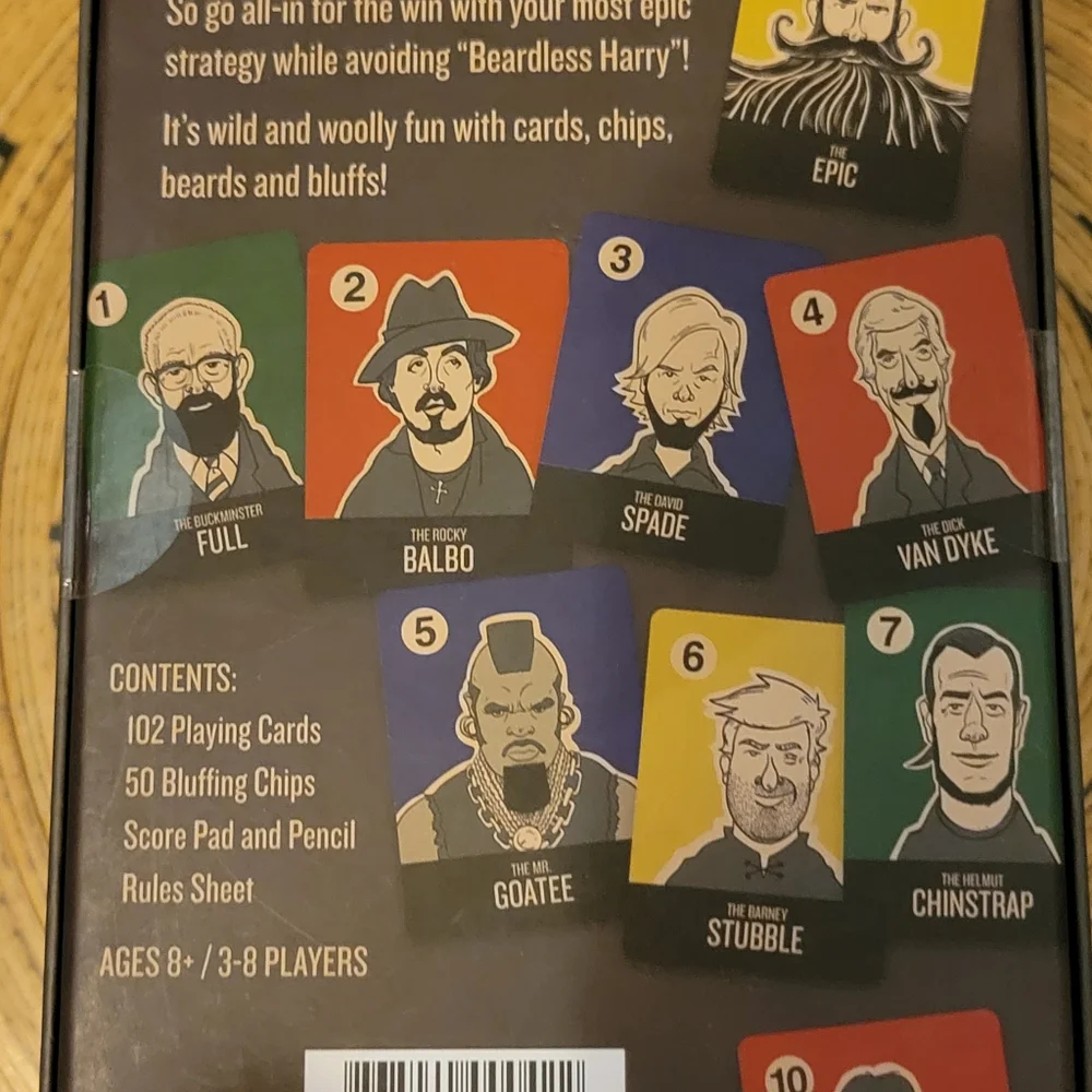 * New Epic Beard Game